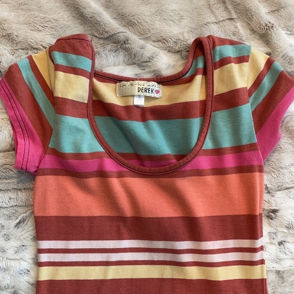 Derek Heart Bodycon Midi dress S - Picture 2 of 5